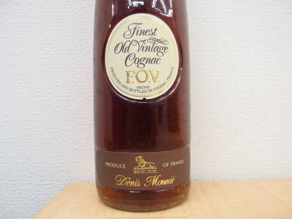 古酒 FOV Old Vintage コニャック 容量記載無し 未開栓 ク-6092