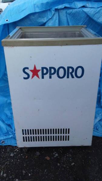 SANYO BC-60K サッポロ 冷蔵ショーケース レトロ 動確済み 