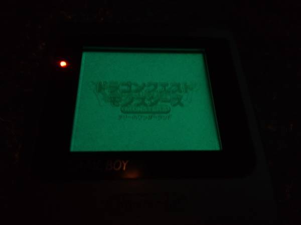 ゲームボーイライト 本体色シルバー 訳あり中古品