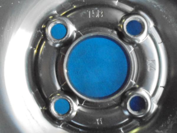 ホンダ 新車外し⑤☆GKGPフィット純正鉄スチールホイール15x6J☆4本 
