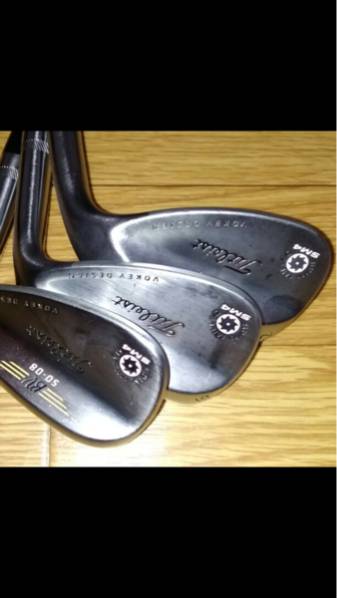 展示品 タイトリストBVsm4ウェッジ50，56，62セット