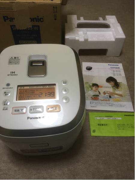 パナソニック 1升 炊飯器 IH式 大火力おどり炊き SR-SH183-W