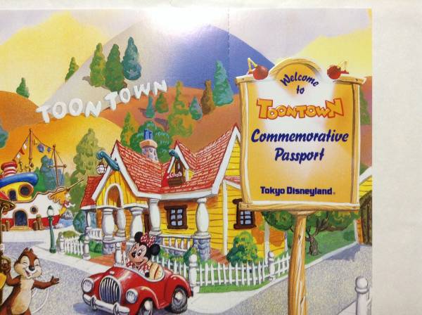 未使用 東京ディズニーランド トゥーンタウン記念チケット - 限定品