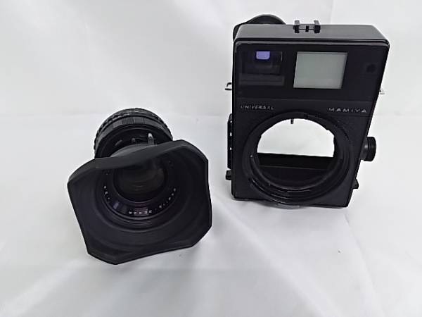 【良品】マミヤ Mamiya ユニバーサル 中判カメラ Sekor P 127mm f/4.7 レンズセット！動作確認済み！454670 デジタルで蘇るマミヤ・ユニバーサルプレス 94)マミヤ 中判 MAMIYA