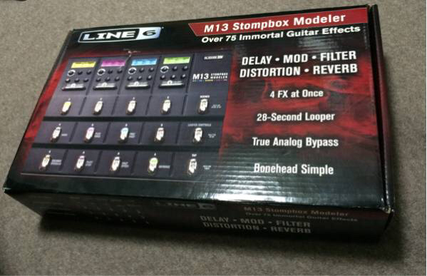 LINE6 M13 Stompbox Modeler【美品】マルチエフェクター