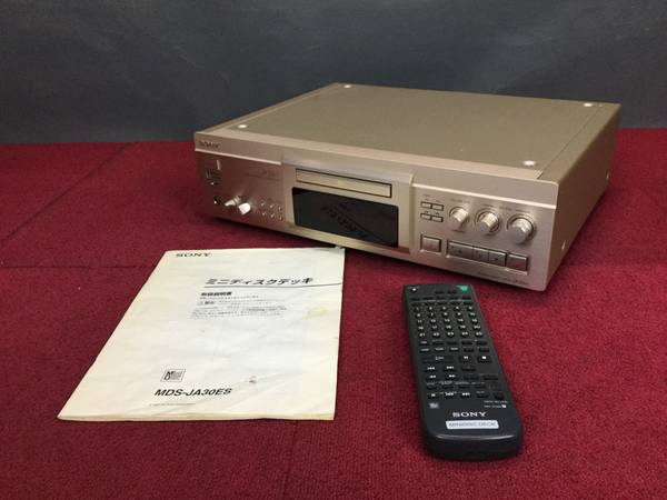 SONY MDS-JA30ES MDデッキ◇現状品 一般 MDデッキ 【公式通販】