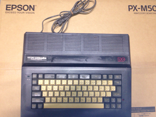NEC PC-6001MK2SR 通電確認済み