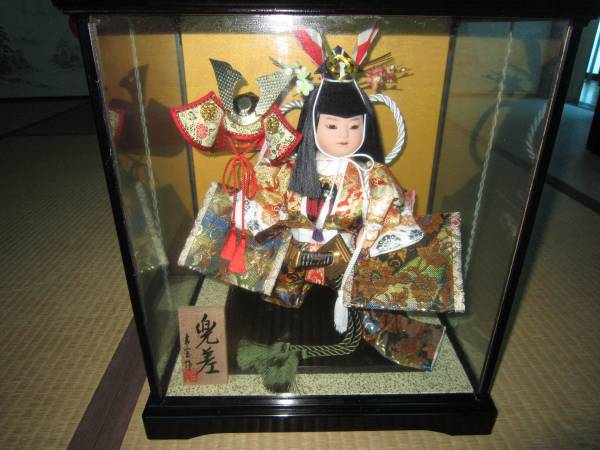 五月人形　ガラスケース入り_1