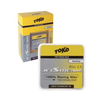 スキー・スノーボードアクセサリー TOKO JETSTREAM Bloc 2.0 20g TOKO WAX JET STREAM ブロック2.0 イエロー20g スキー アクセサリー