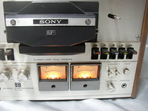 SONY ソニー TC-5950 オープンリールデッキ オープンリールデッキ TC-5950 Yahoo!オークション : オープンリールテープデッキの復刻（修理と販売） TC−5950ジャンクSONY