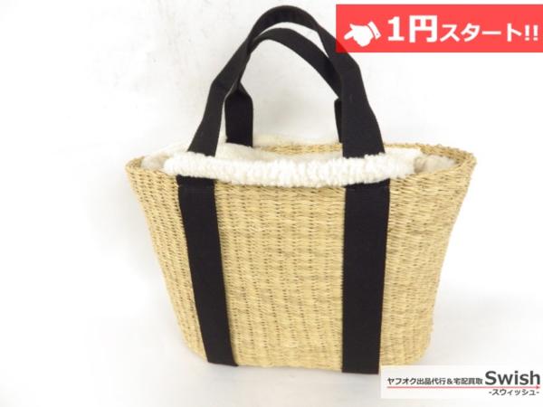 安い，100%新品 A337 MUUN ムーニュ GEORGE SHEEP かご バッグ(バスケット、籐かご)｜売買されたオークション情報、yahooの商品情報をアーカイブ公開 - オークファン バスケット、籐かご