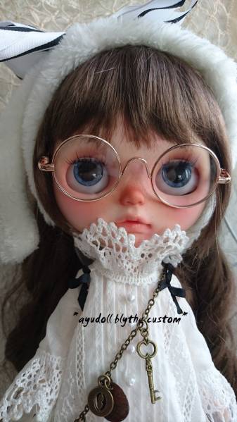 *ayudoll blythe custom*「メガネうさぎちゃん」