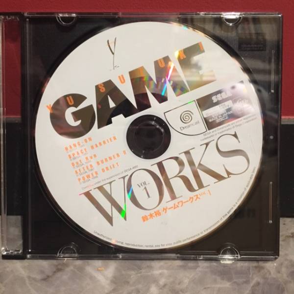 鈴木裕 ゲームワークス GAME WORKS Vol.1 ディスクのみ