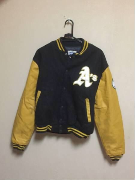 MLB Oakland Athletics Stadium 90's L オークランド スタジャン JH