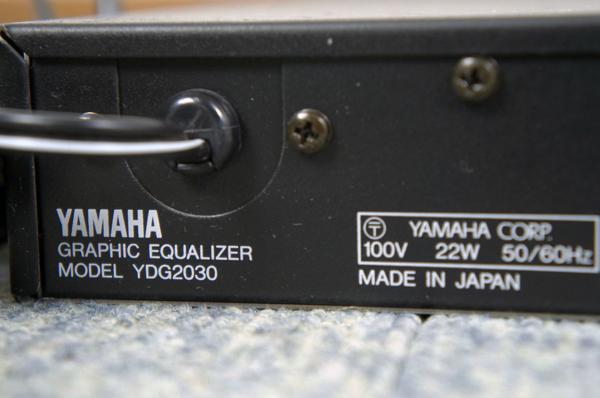 YAMAHA　YDG2030◆ヤマハ デジタルグラフィックイコライザー◆