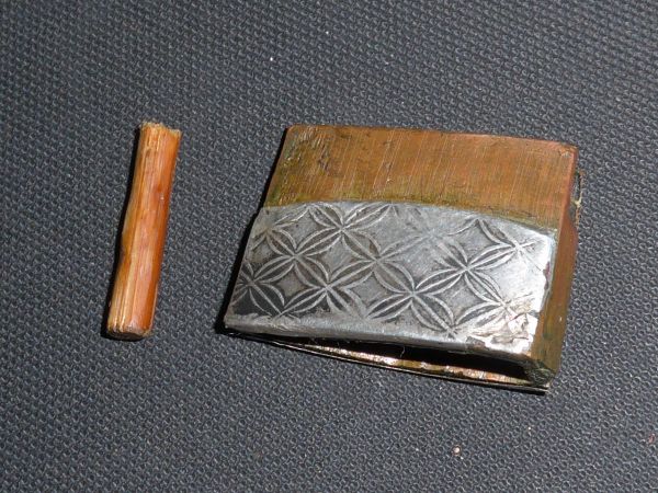 ▲▽平造脇差　無銘　白鞘　江戸時代　52×刀身33.1ｃｍ▲▽