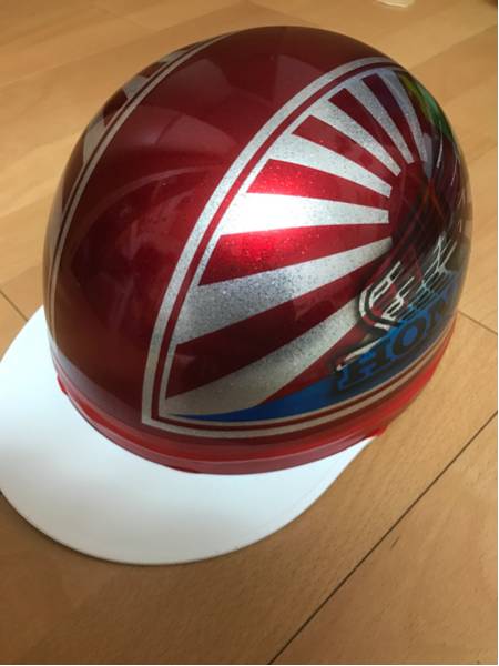 激安 新品 極上カスタムコルク半 三つボタン ラメ 日章 ホンダ_2