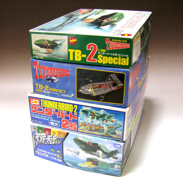 ☆サンダーバード2号 プラモデル 4点セット☆
