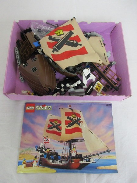 ジャンク レゴ システム 6271 シーライオン号/南海の勇者シリーズ 海賊 ブロック[梱0.1