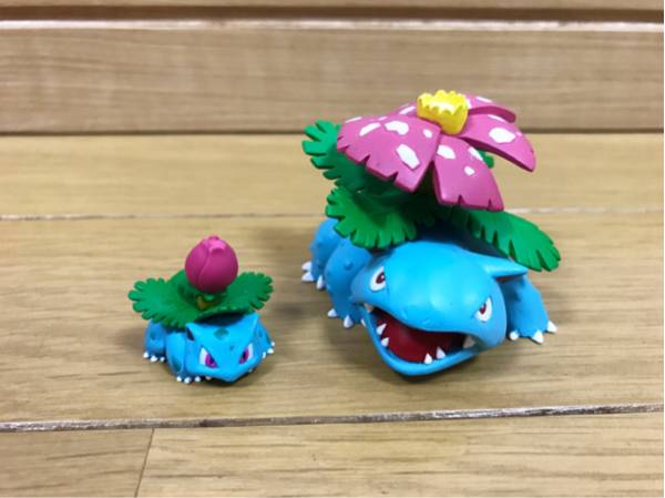 即決 立体ポケモン図鑑 フシギソウ フシギバナ フィギュア 【公式通販】