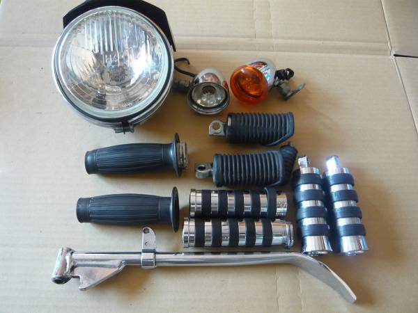 ハーレー用　ペグ　グリップ　色々