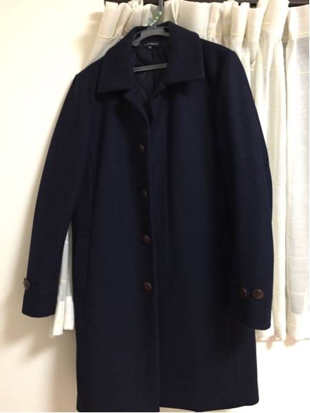 アーバンリサーチ メンズ ロングコート Mサイズ 38 新品 紺色 URBAN 