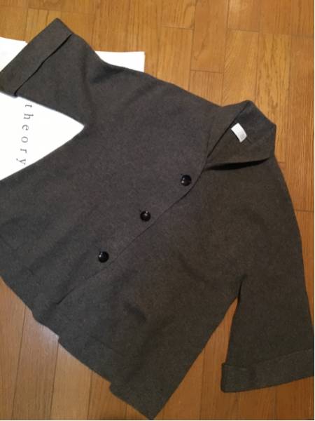 ...TSE セイ カシミヤ100％　カーデ　羽織り　Ｓ