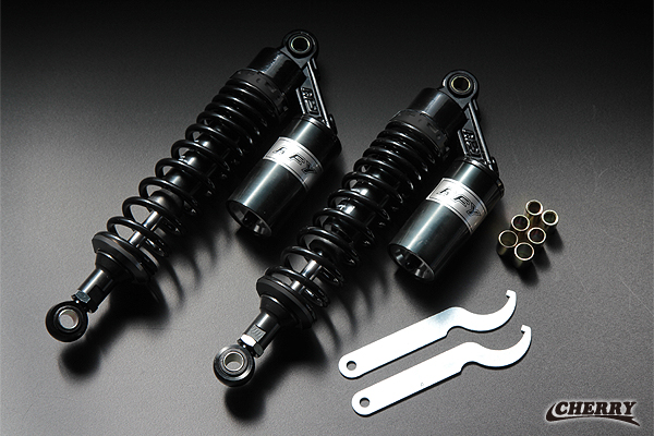 【243】リヤサス320mm 調整可能 オールブラック ゼファー400