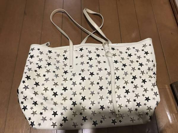 MADE 【JIMMY CHOO/ジミーチュウ】レザートート/スタッズ イタリア
