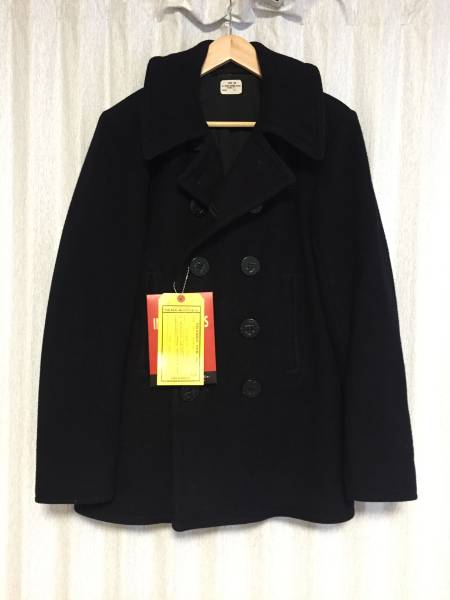 名品☆[THE REAL MCCOY'S] 13スターボタンピーコート U.S.NAVY PEA COAT C050