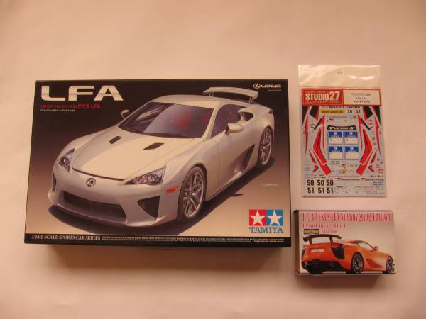 1⁄24 レクサス LFA ニュルブルクリンク バラ売り不可タミヤ LFAと