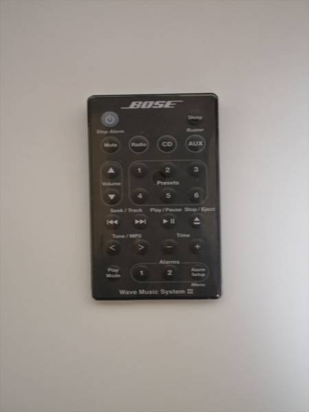 BOSE Wave music system Ⅲ用リモコン（新品・未開封） 【公式通販】