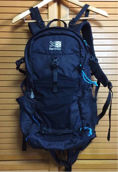 karrimor カリマー trim25 25L バックパック リュック 黒×水色 