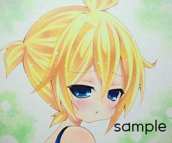 同人手描きイラスト 鏡音レン ダメージスク水 検 初音ミク ボカロ 男の娘 手描きイラスト 売買されたオークション情報 Yahooの商品情報をアーカイブ公開 オークファン Aucfan Com