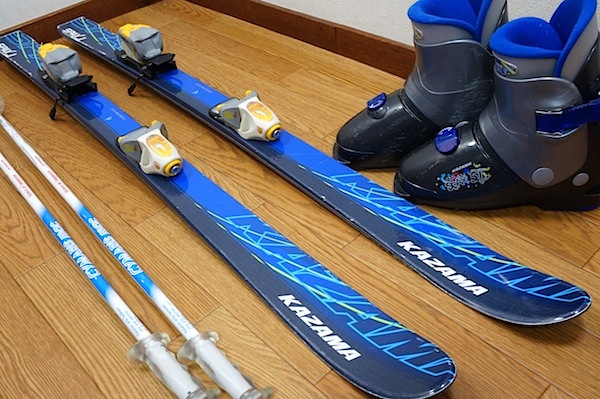 ウィンタースポーツ ジュニアスキー4点セット女の子 K2 125cm ブーツ