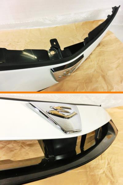 ◎50 エスティマ アエラス 後期 純正 グリル パール 新車外し 美品