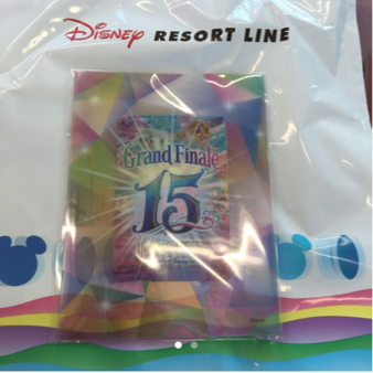 残3！数量限定ディズニーリゾートライン15周年限定フリー切符2枚セット 台紙付き