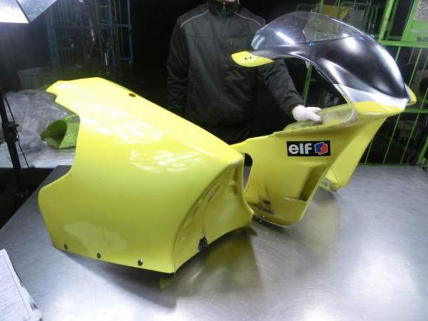 ひはな TZR250R アッパーカウル 3XV FRP デュアルヘッド 仕様 新品｜Yahoo