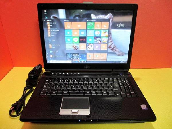 Windows10 Office2013【FMV-BIBLO NF/C70】ハードディスク320GB/メモリ2G/CPU Core2/無線LAN/HDMI/DVDスーパーマルチ