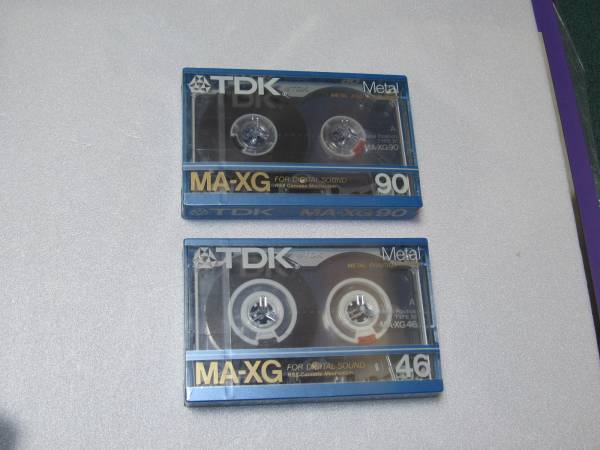 TDKメタルテープ MA-XG90 MA-XG46 未開封長期間保管品