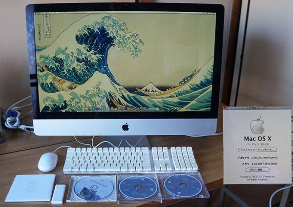 ☆ 訳ありiMac Intel Quad Core i5 2.66GHz /27インチ/4GB /1TB/ ATI Radeon HD 4850 512MB
