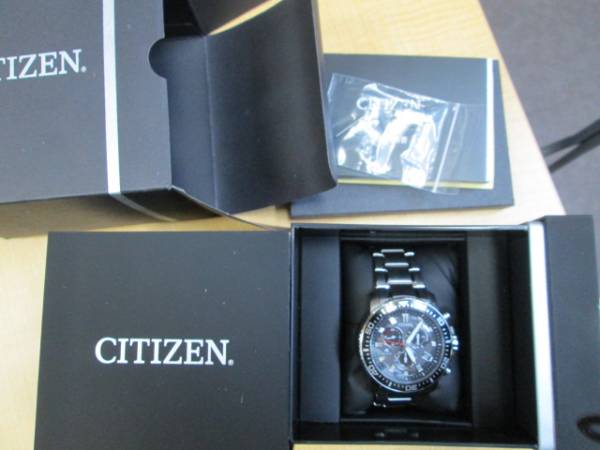 E610-S062926 シチズン エコドライブ プロマスター CITIZEN クロノ 