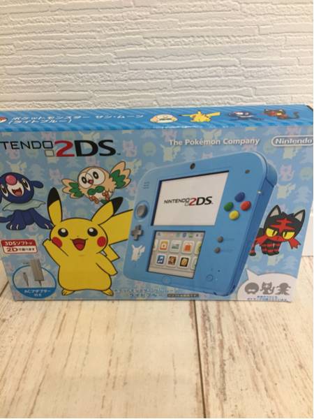 数量限定品の2DS本体 ポケモン ほぼ新品 ほぼ新品 ニンテンドー 2DS