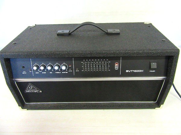【D365-14】BEHRINGER/べリンガー ベースアンプ BVT4500H ジャンク品