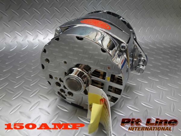 新品 クローム100AMP オルタネーター☆インパラ パワーマスター