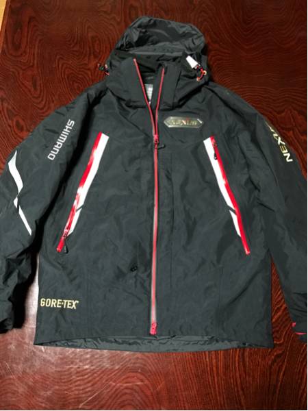 シマノ NEXUS GORE-TEX コールドウェザースーツRB-114Mブラック(L)
