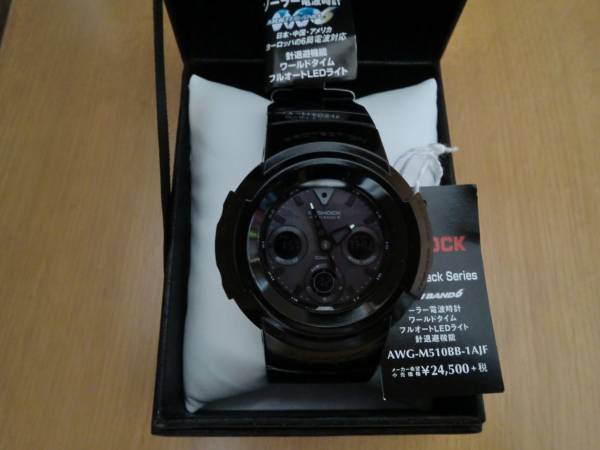 G-SHOCK AWG-M510BB-1AJF 美中古G-SHOCK GrossyBlack 【公式通販】