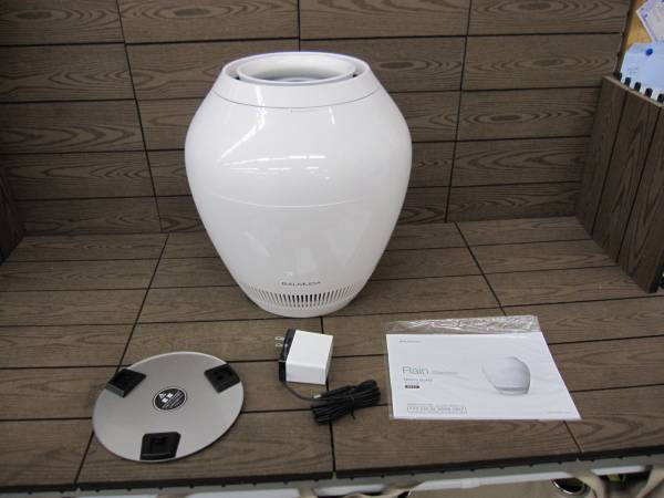 バルミューダ　気化式加湿器 ERN-1000SD-WK BALMUDA】気化式加湿器 ERN-1000SD Rain standard 国内仕様 100V 未使用品
