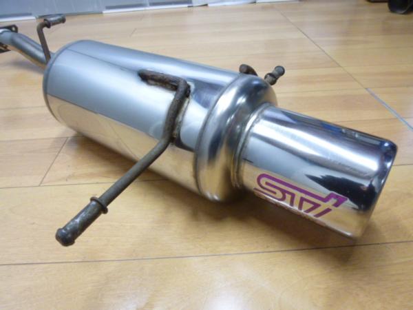 【希少、廃盤】インプレッサ　GDA STiゲノムマフラー インプレッサ マフラー持込交換｜グーネットピット