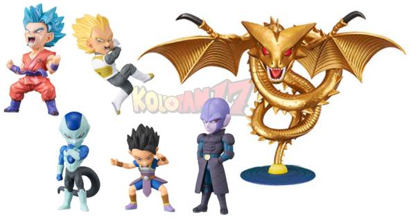 ドラゴンボール超 MEGA コレクタブル vol.4 5種+超神龍 全6種 ワールド